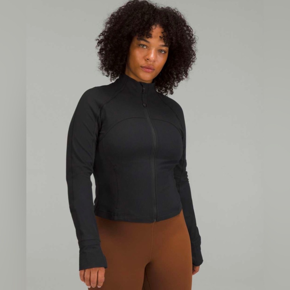 Lululemon Ribbed Nulu Cropped Define Jacket